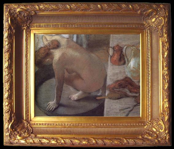 framed  Edgar Degas Tub, Ta021